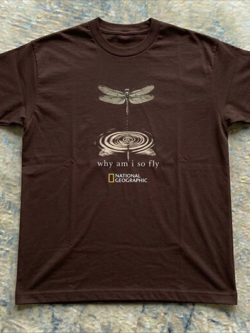 dragonfly National Geographic t-shirt Unisex Graphic Tee - Picture 1 of 4